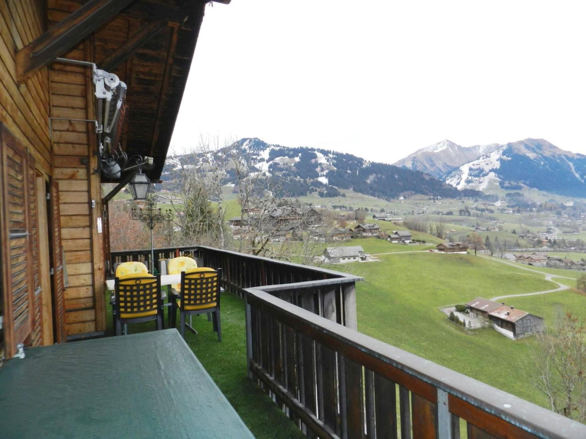 Apartment Fluehüsli Gstaad Exterior foto