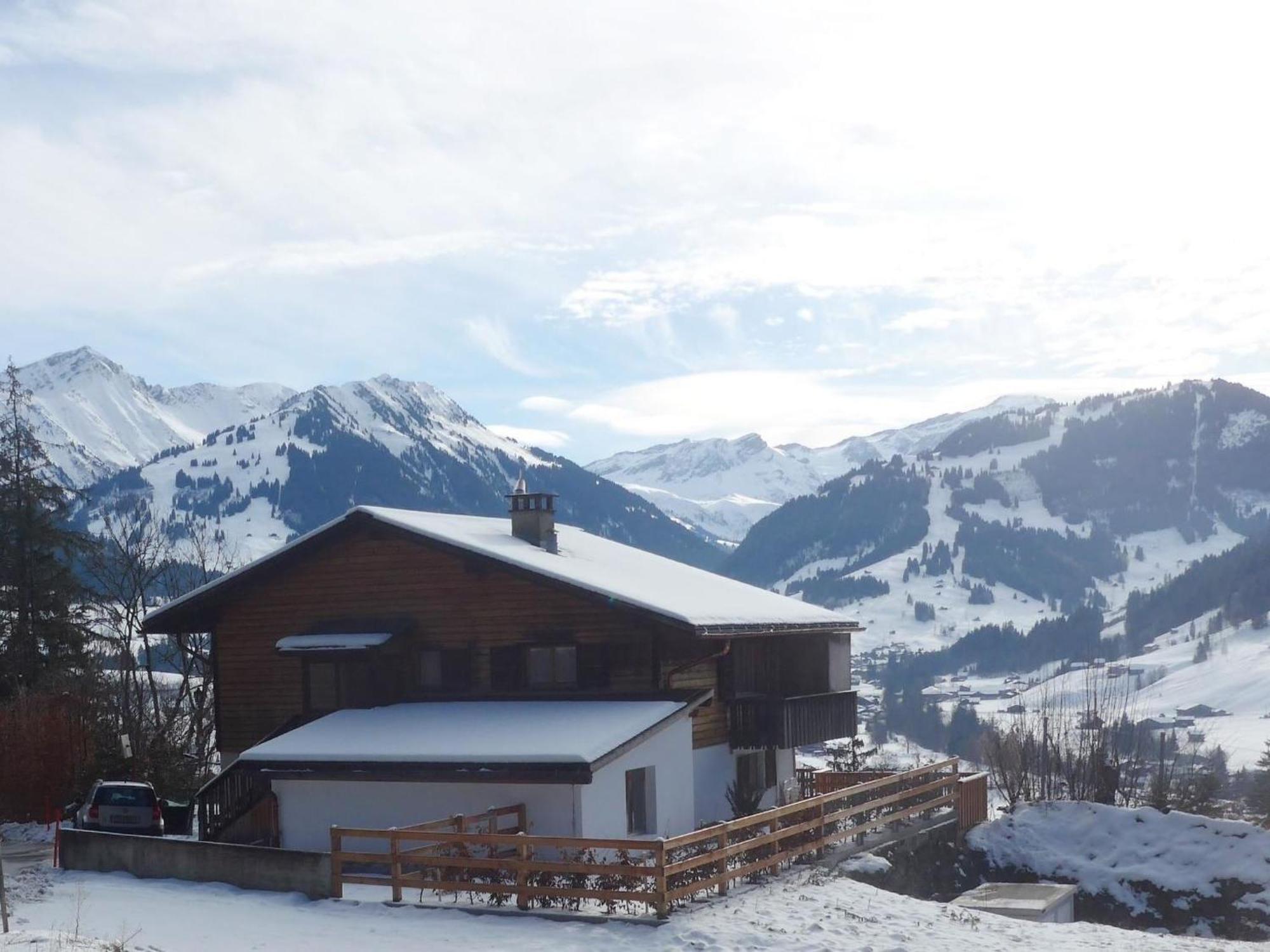 Apartment Fluehüsli Gstaad Exterior foto